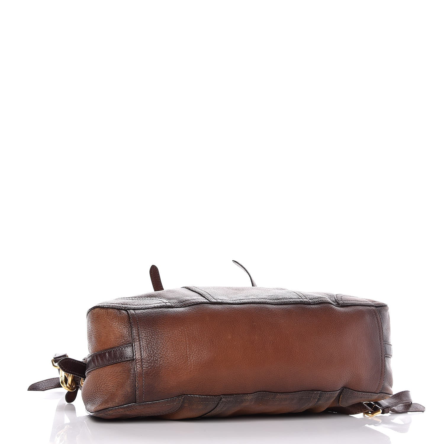 Prada Cervo Antik Shopping Satchel Cacao Sfumato 4 of 23