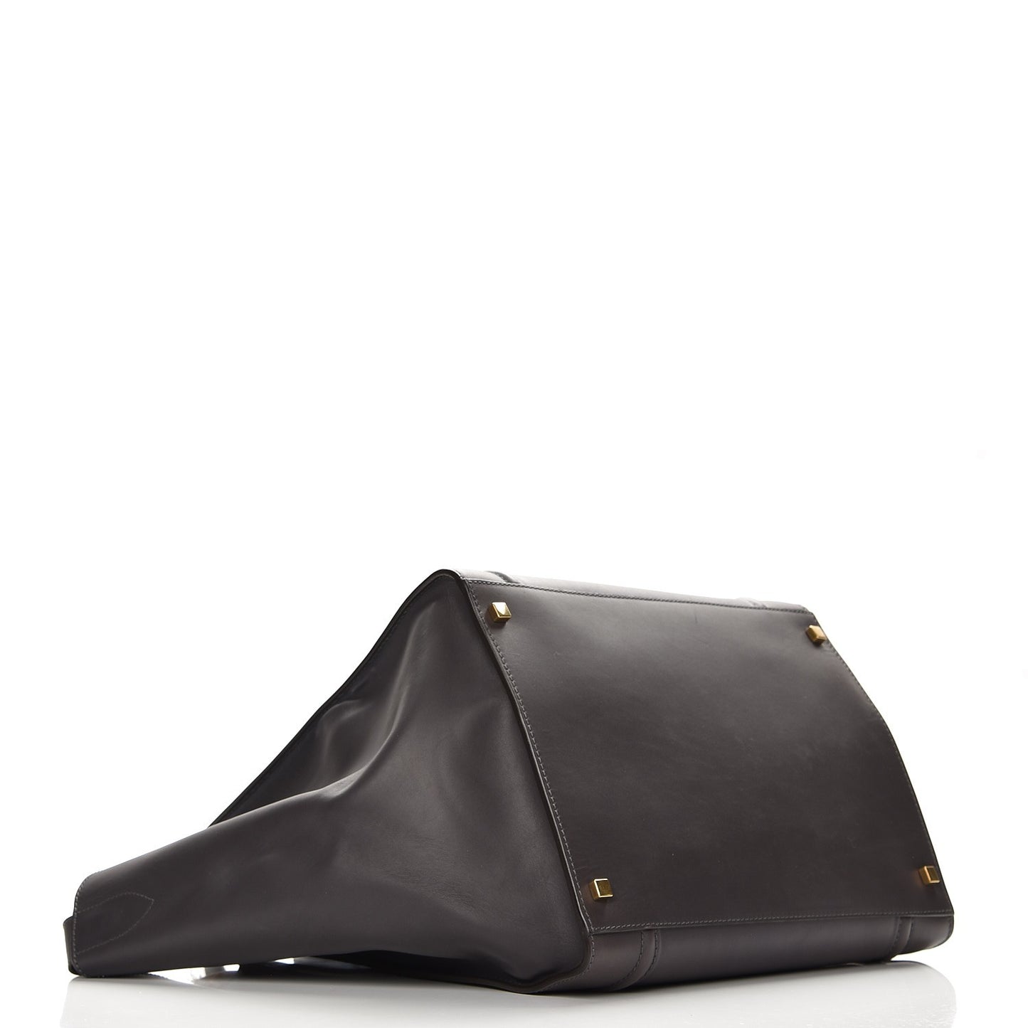 Natural Calfskin Large Phantom Luggage Grey