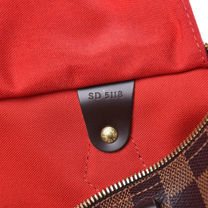 Louis Vuitton Damier Ebene Speedy Bandouliere 30 9 of 12