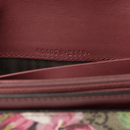 Gucci GG Supreme Monogram Blooms Continental Wallet Beige Multicolor Dry Rose 6 of 6