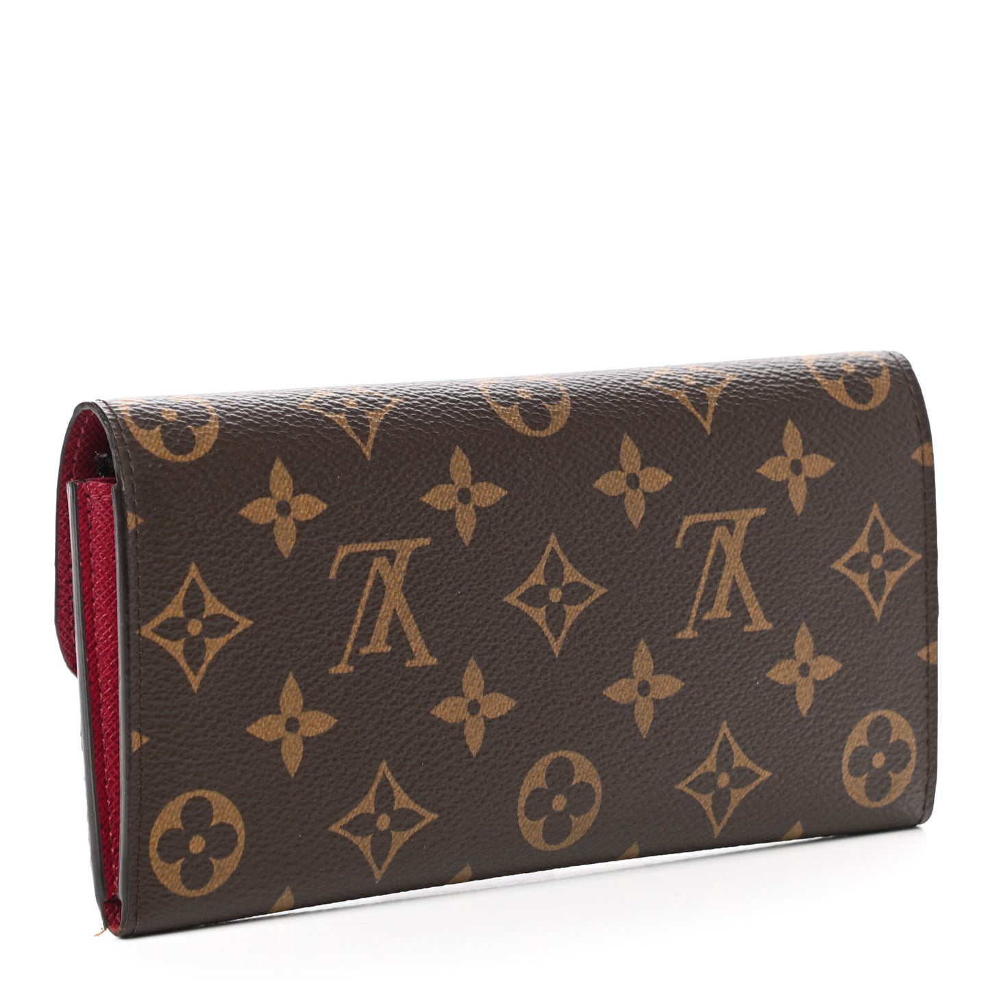 Monogram Emilie Wallet Fuchsia