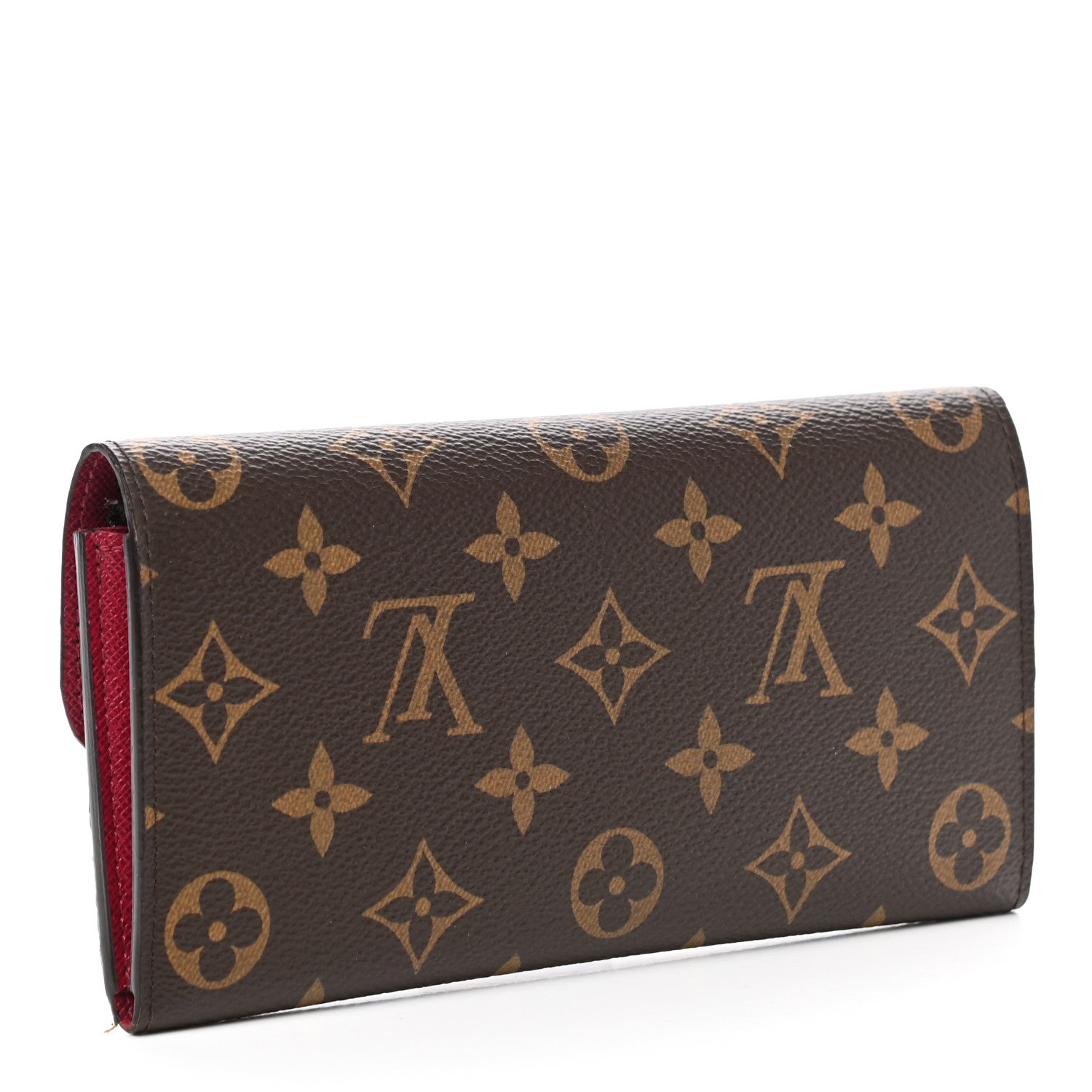 Louis Vuitton Monogram Emilie Wallet Fuchsia 3 of 8