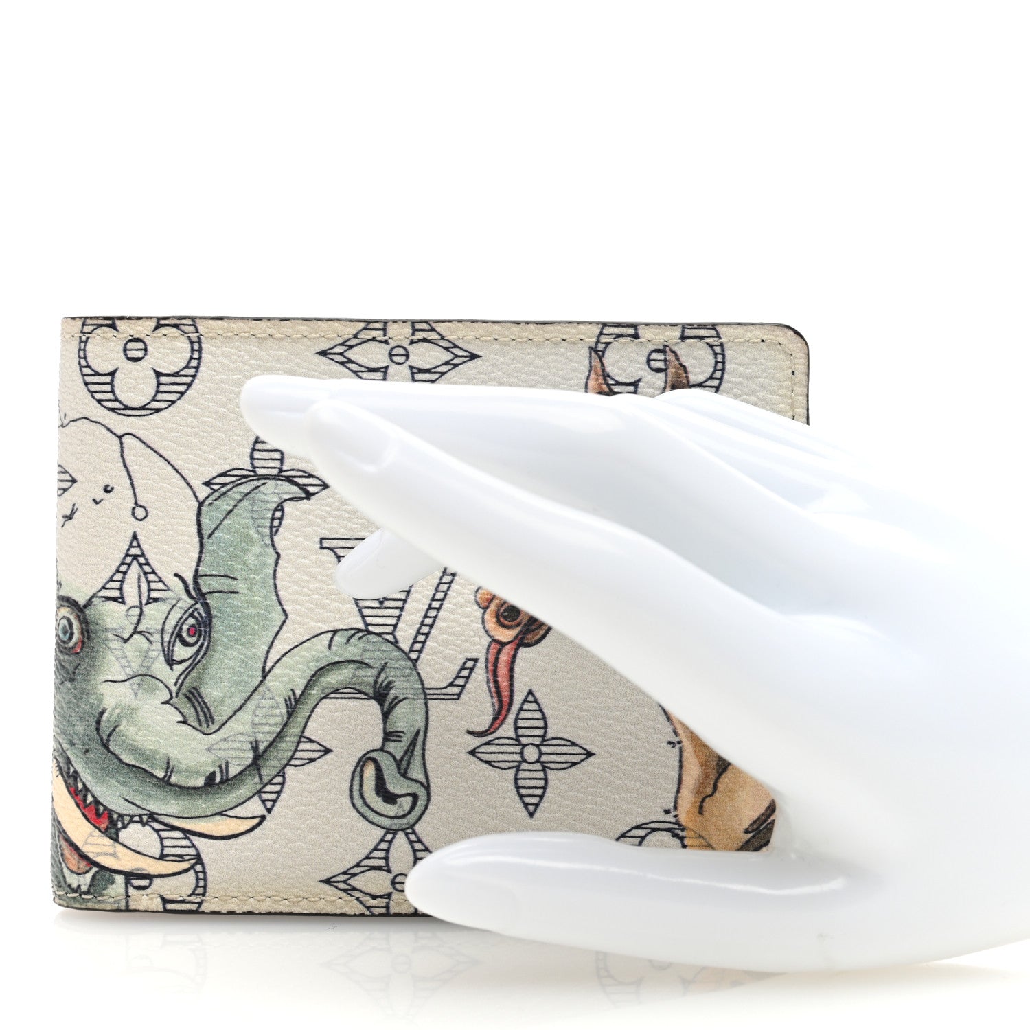 Louis Vuitton Savane Monogram Chapman Multiple Wallet 2 of 7