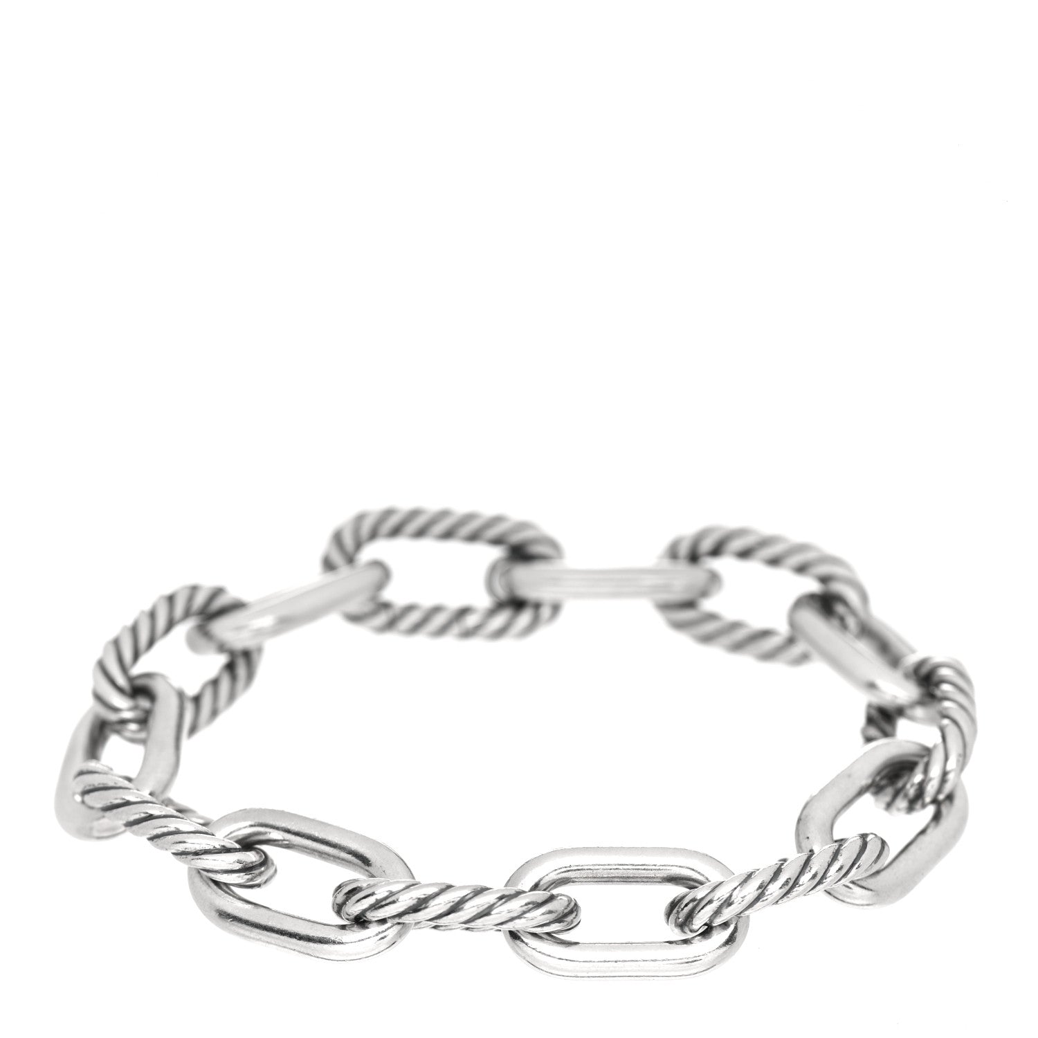 David Yurman Sterling Silver 11mm Madison Chain Bracelet 1 of 4