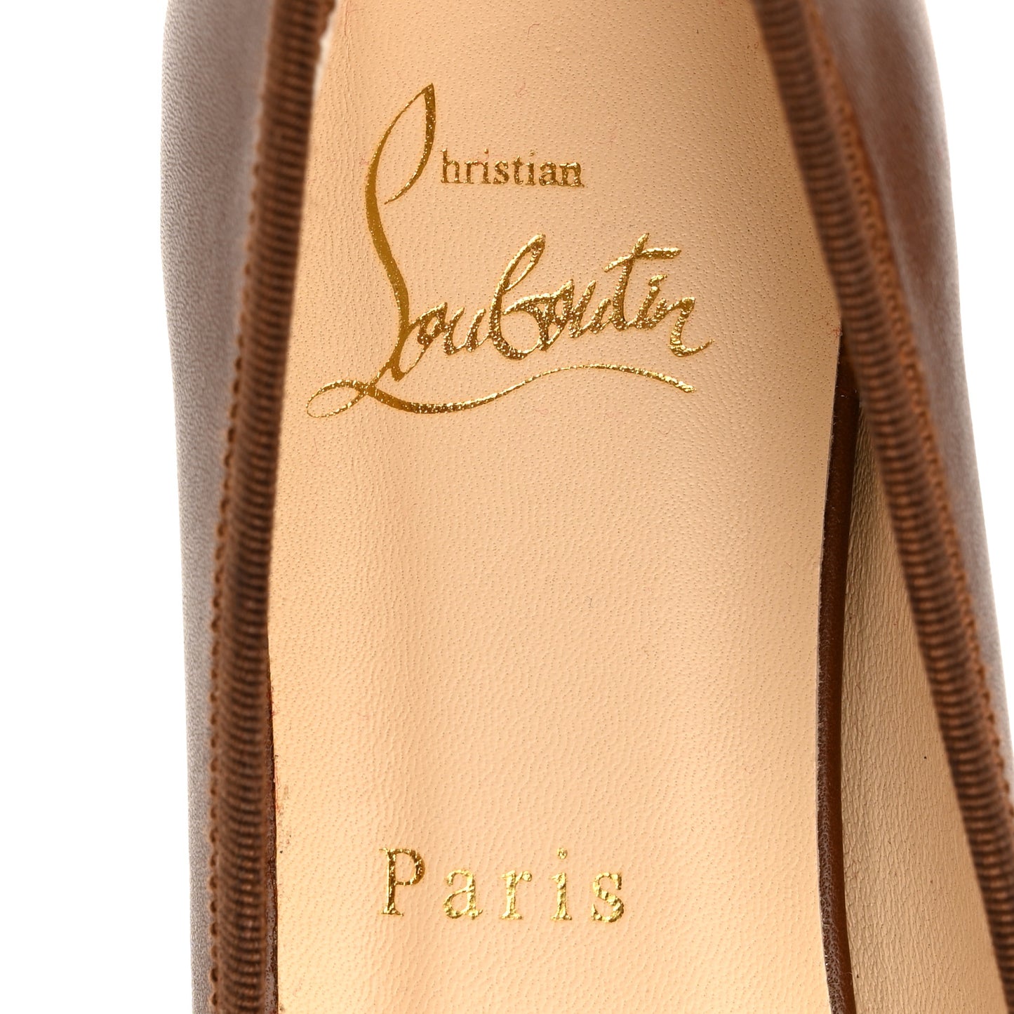 Shiny Nappa Ballalla Flats 37 Brown