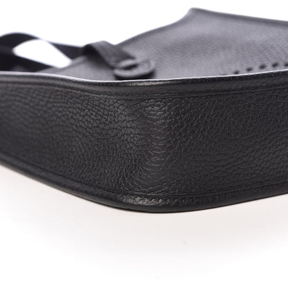Hermes Taurillon Clemence Evelyne TPM Black 8 of 10