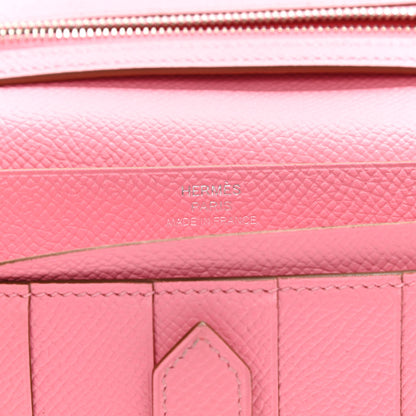 Hermes Epsom Bearn Gusset Wallet Rose Confetti 6 of 8