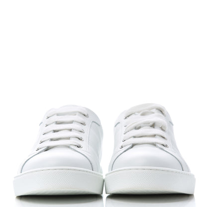 Hermes Calfskin Womens Advantage Sneakers 39.5 White 2 of 9