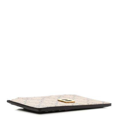 Gucci X BALENCIAGA GG Supreme Monogram Zip Card Case Beige Ebony 4 of 6