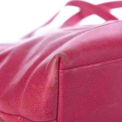 Chanel Caviar CC Shoulder Bag Pink 31 of 42