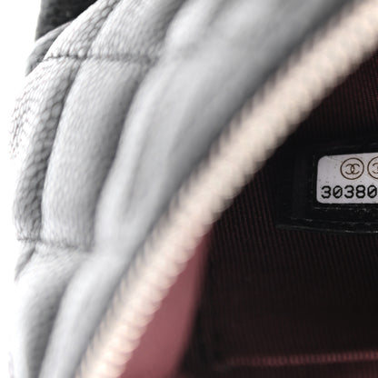 Chanel Caviar Quilted Cosmetic Case Black 7 of 7