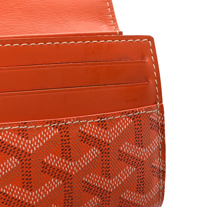Goyard Goyardine Varenne Long Wallet Orange 8 of 9