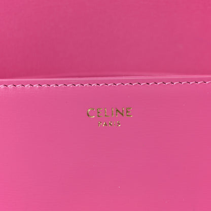 Celine Shiny Calfskin Triomphe Shoulder Bag Fuchsia 6 of 11