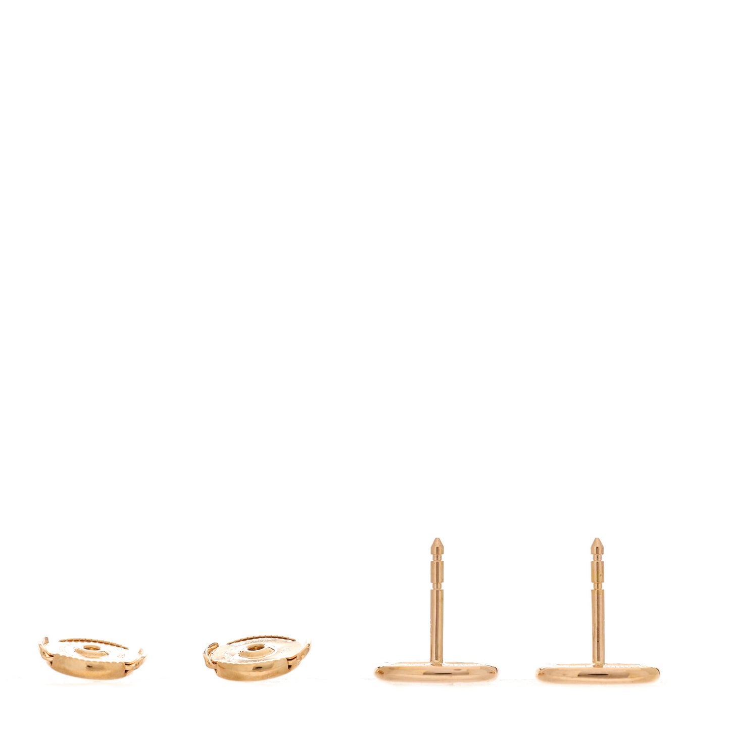 18K Rose Gold TPM Farandole Stud Earrings