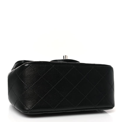 Chanel Lambskin Quilted Mini Square Flap Black 4 of 9