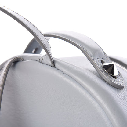 Fendi Vitello Dolce Crystal Flowerland Croc Tail Mini Backpack Grey 11 of 20