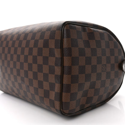 Louis Vuitton Damier Ebene Speedy 30 10 of 14