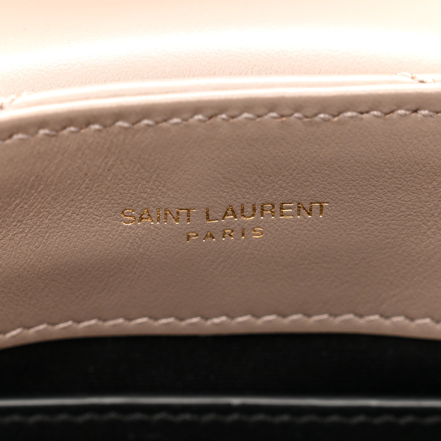 Calfskin Y Quilted Monogram Small Loulou Chain Satchel Taupe