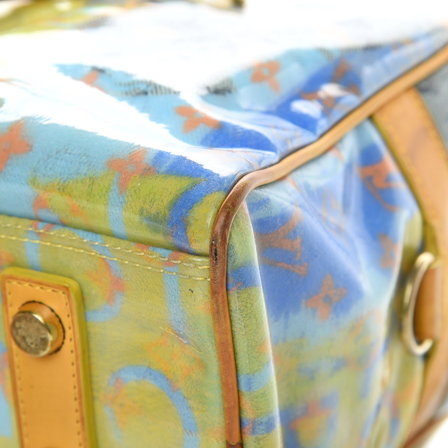 Louis Vuitton Monogram Pulp Defile Weekender PM Yellow 11 of 21