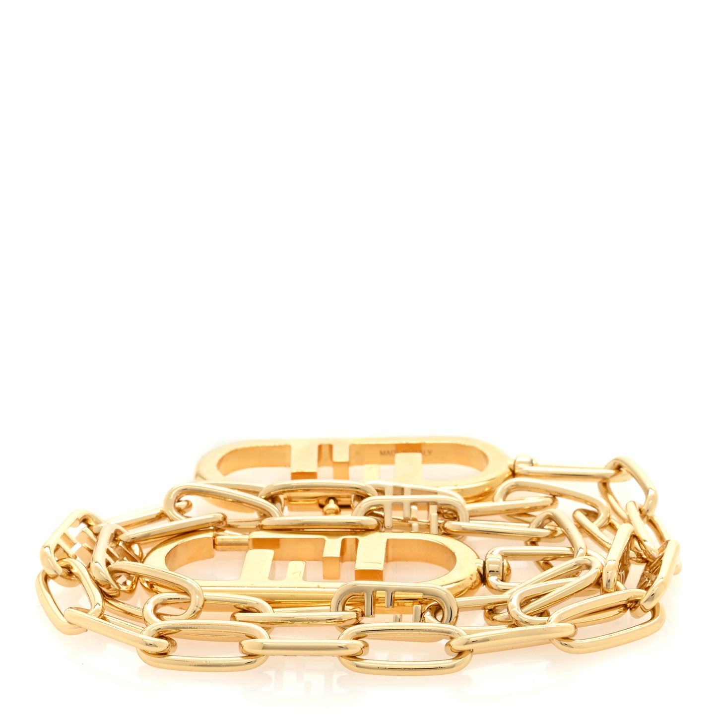 Metal O'Lock Strap You Gold