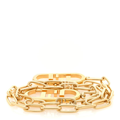 Fendi Metal O'Lock Strap You Gold 2 of 3