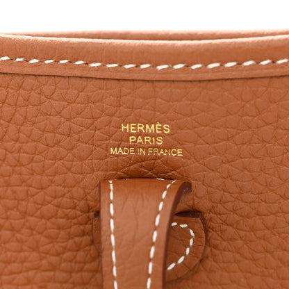 Hermes Taurillon Maurice Evelyne TPM Gold 6 of 11