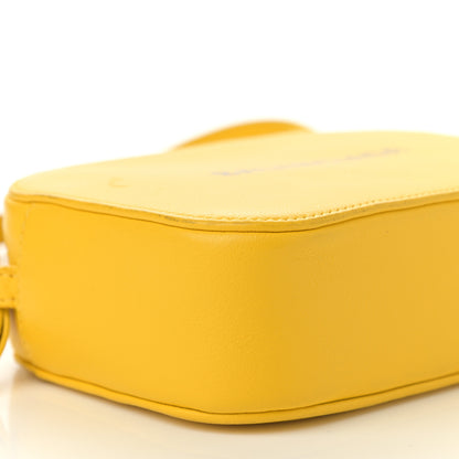 Balenciaga Calfskin Logo XS Everyday Camera Bag Yellow Black 9 of 11