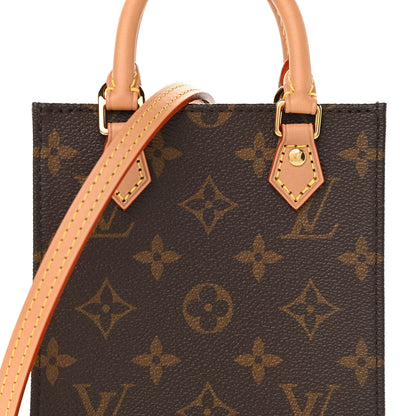 Louis Vuitton Monogram Petit Sac Plat 7 of 9