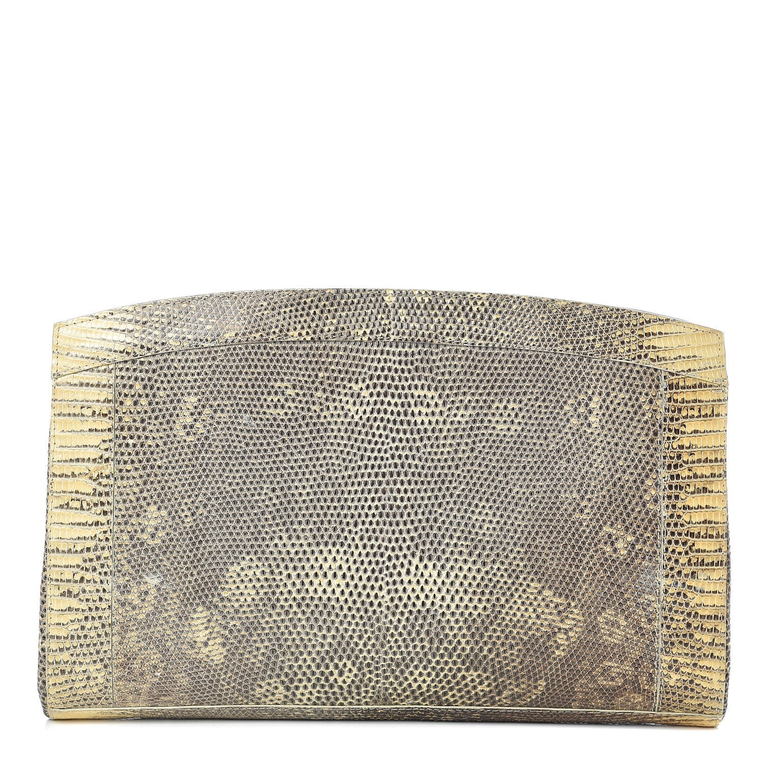 Nancy Gonzalez Lizard Clutch Beige 1 of 11