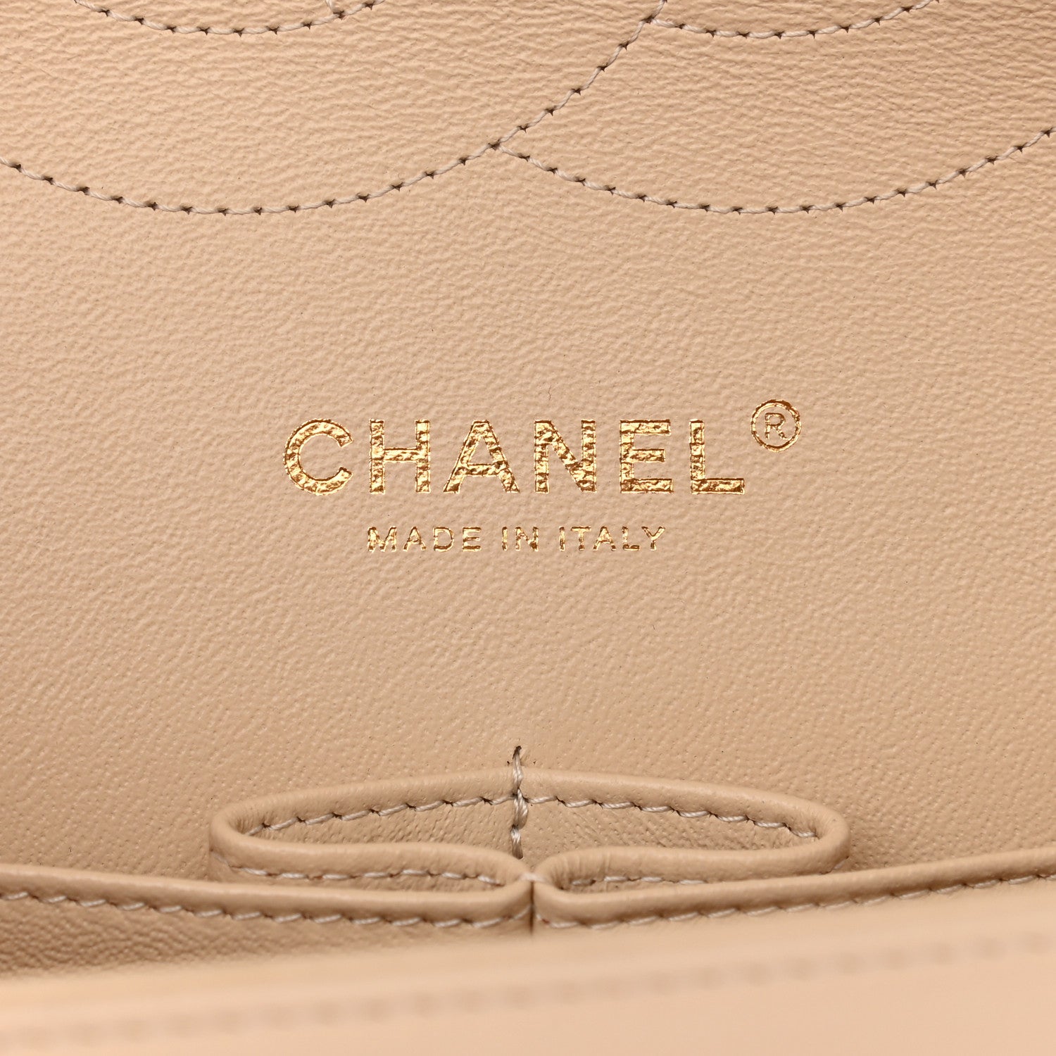 Chanel Lambskin Quilted Jumbo Double Flap Beige Clair 6 of 10