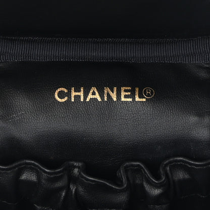 Chanel Caviar Vanity Cosmetic Case Black 6 of 8
