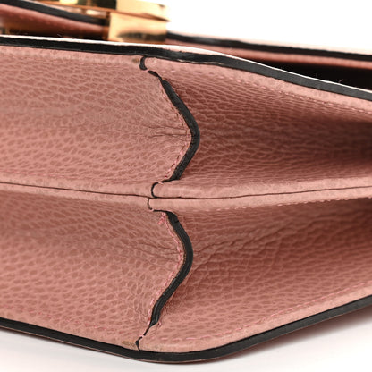 Gucci Dollar Calfskin Small Interlocking G Shoulder Bag Soft Pink 11 of 12
