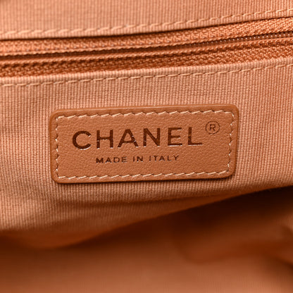 Chanel Lambskin Shopping Tote Camel 5 of 11