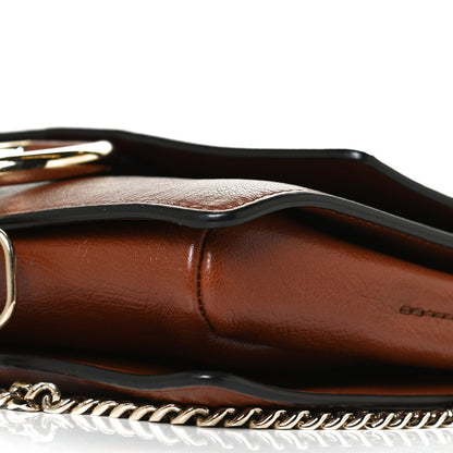 Chloe Calfskin Small Faye Shoulder Bag Tobacco 9 of 9