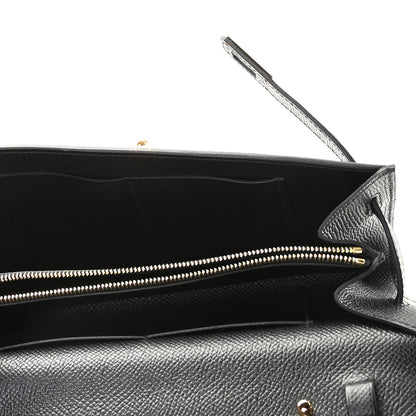 Hermes Epsom Kelly Wallet To Go Black 4 of 9