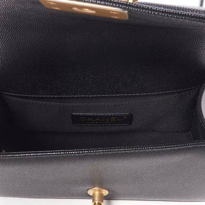 Chanel Caviar Quilted Small Boy Flap Black 4 of 10