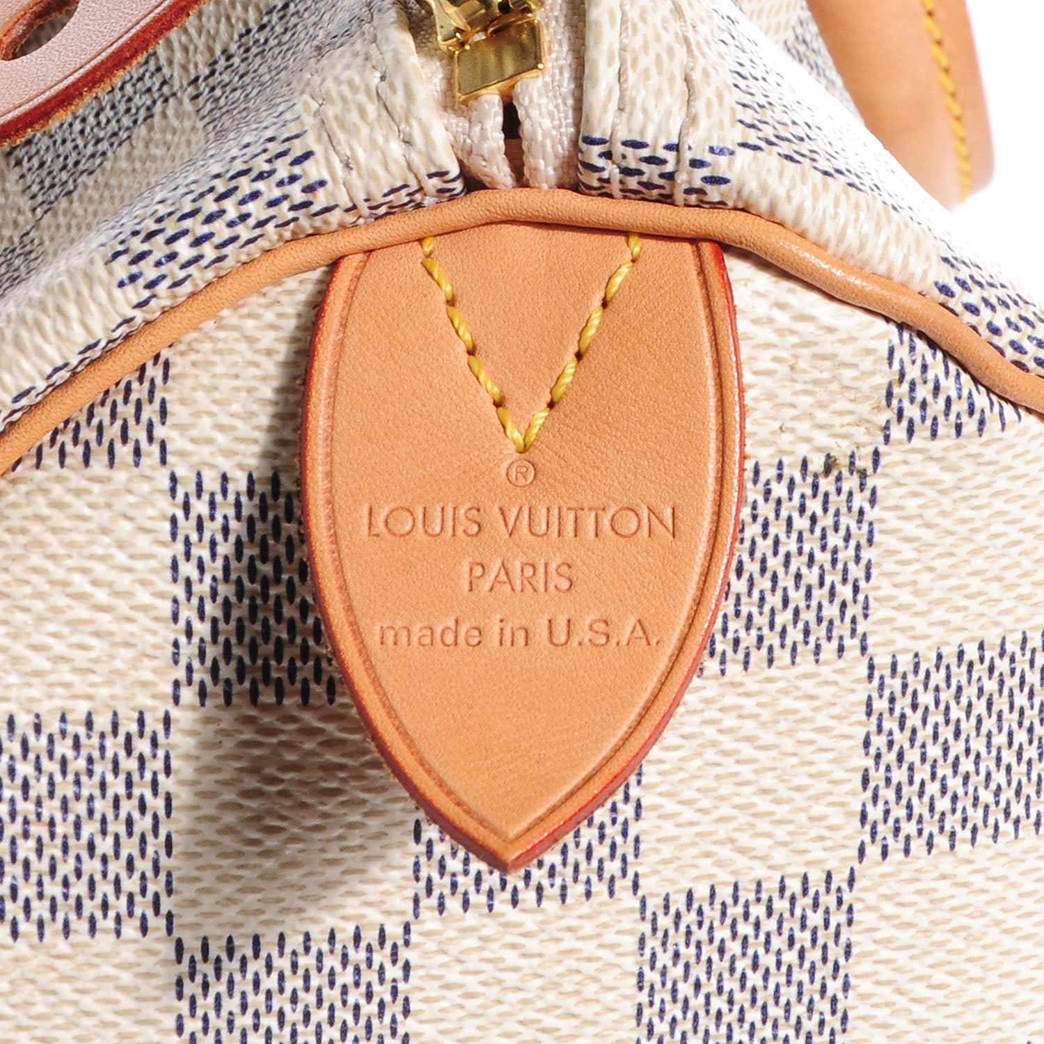 Louis Vuitton Damier Azur Speedy 35 6 of 7