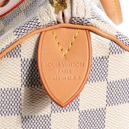Louis Vuitton Damier Azur Speedy 35 6 of 7