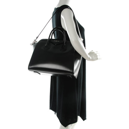 Givenchy Shiny Lord Calfskin Medium Antigona Black 2 of 7