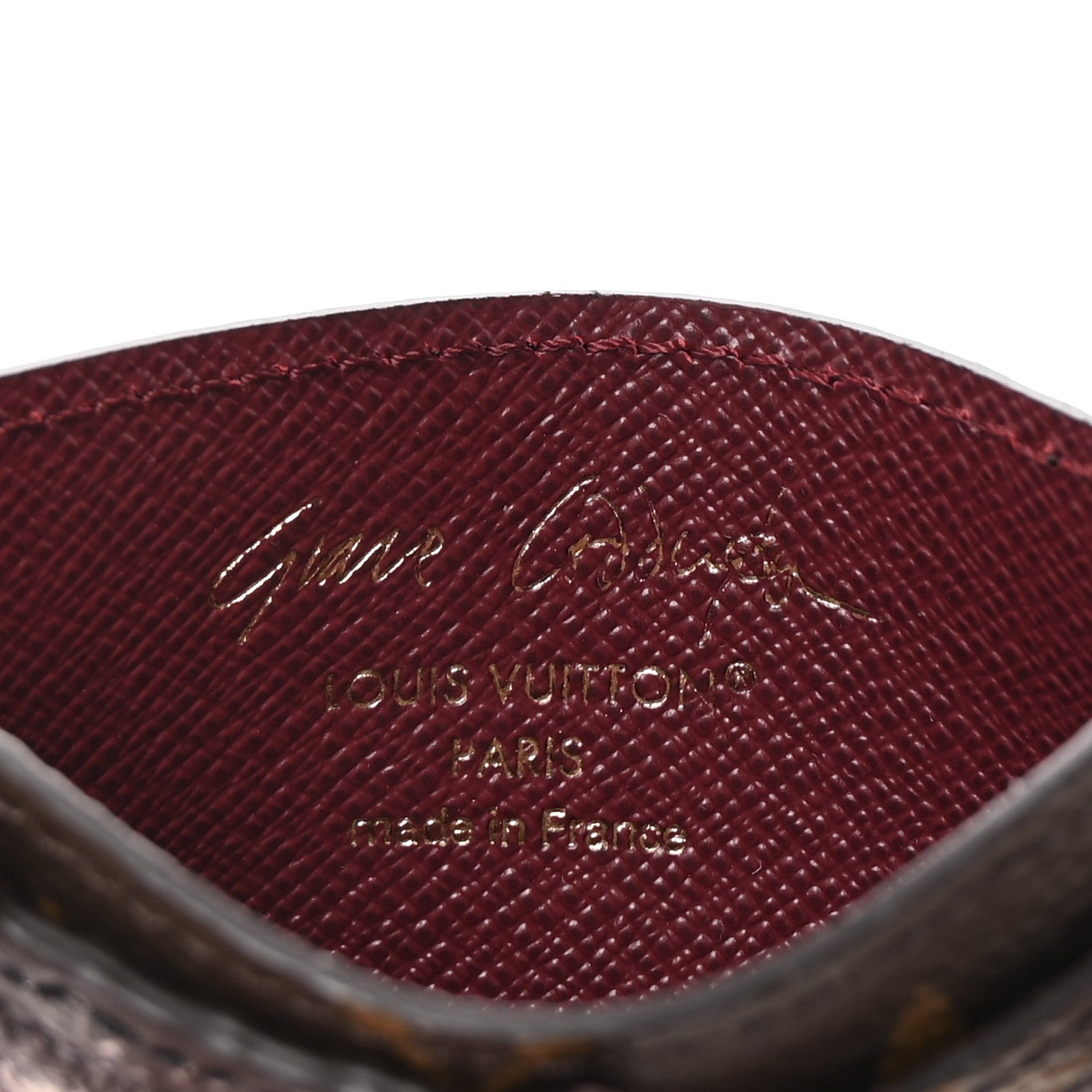 Louis Vuitton Monogram Travels With Grace Coddington Card Holder 12 of 14