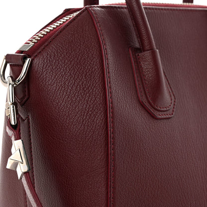 Givenchy Sugar Goatskin Small Antigona Burgundy 12 of 15