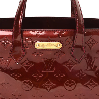Louis Vuitton Vernis Wilshire PM Rouge Fauviste 7 of 9