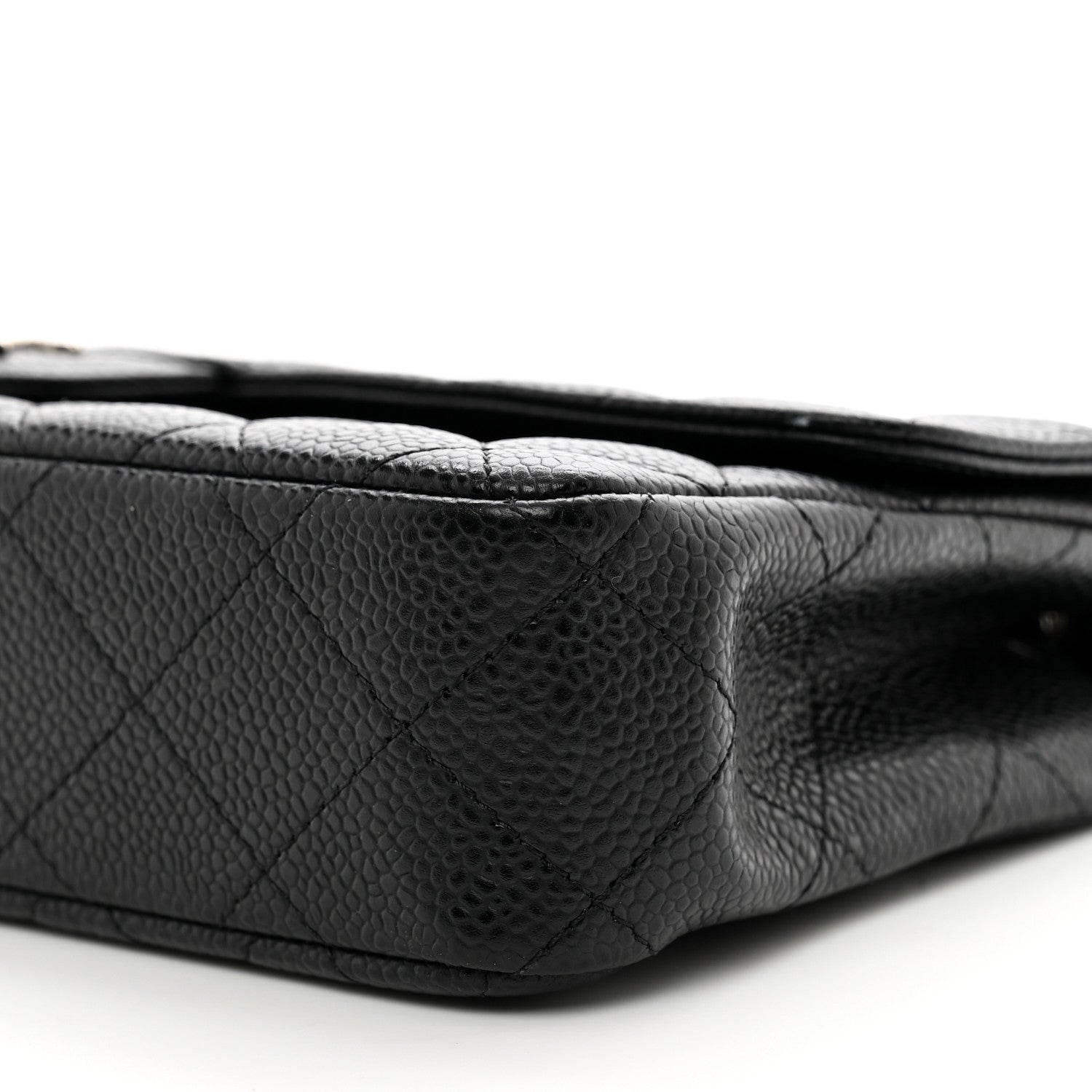 Chanel Caviar Quilted East West Flap Black 10 of 10