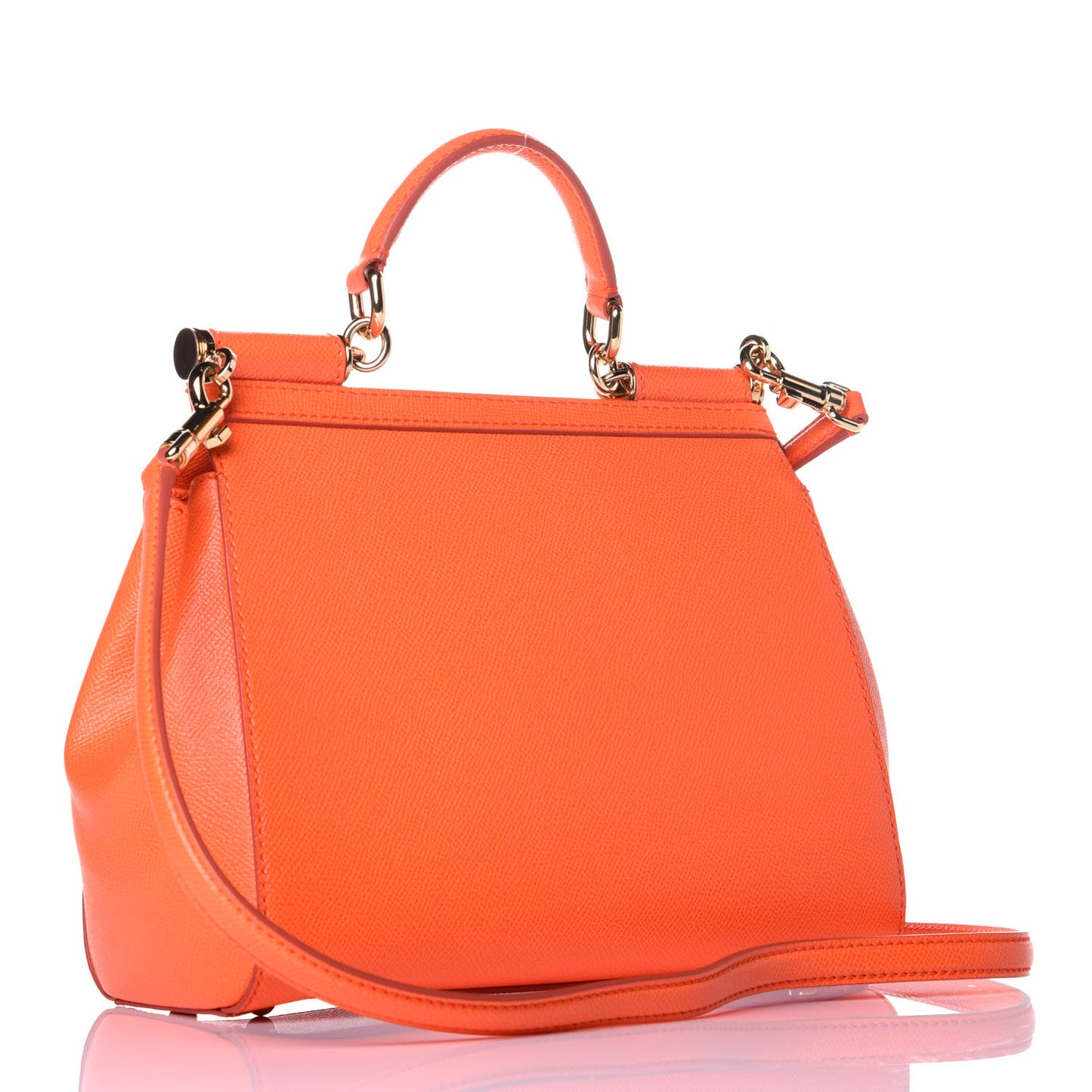 Dauphine Medium Miss Sicily Satchel Mandarino