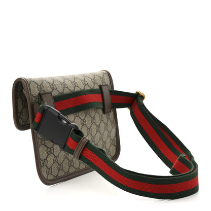 Gucci GG Supreme Monogram Neo Vintage Web Belt Bag Brown 3 of 10