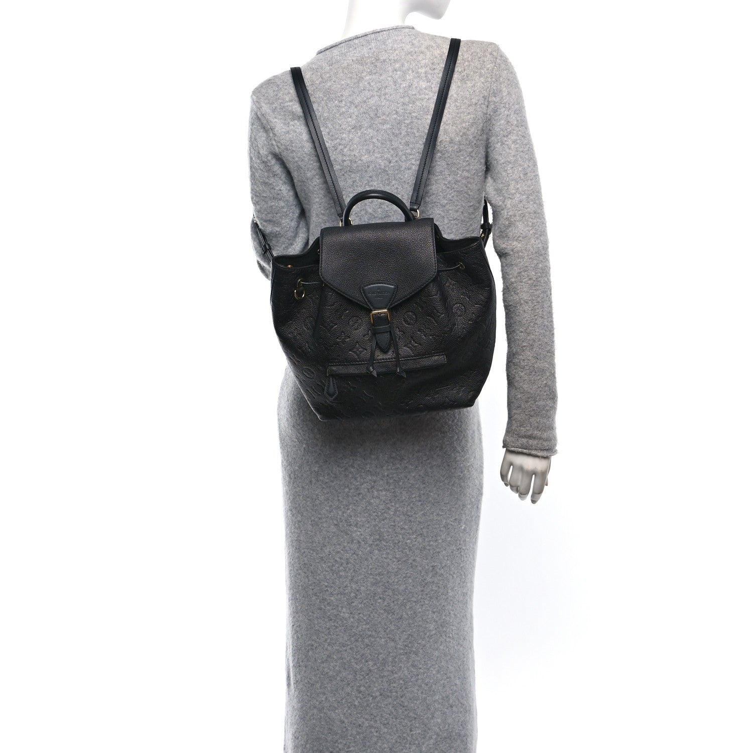 Louis Vuitton Empreinte Montsouris NM Backpack Black 2 of 9