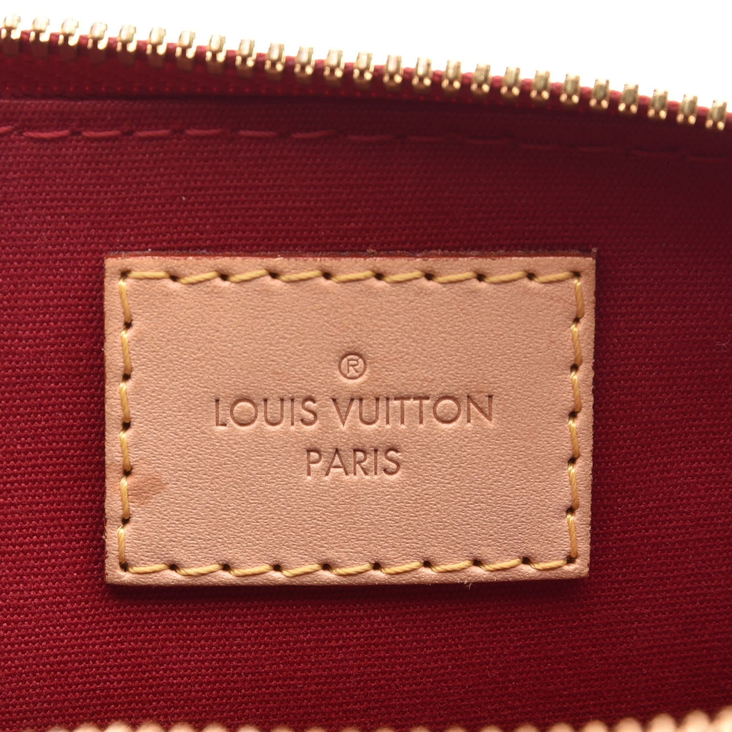Louis Vuitton Vernis Alma BB Pomme D'Amour 7 of 8