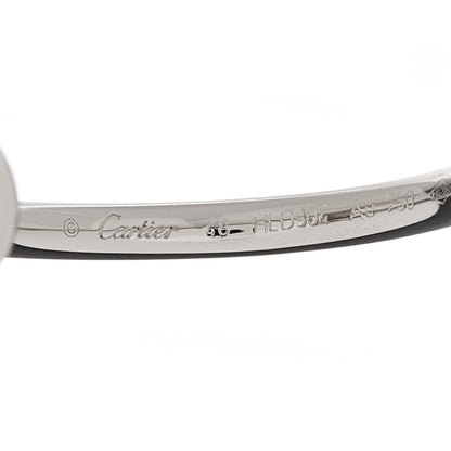 Cartier 18K White Gold Small Juste Un Clou Ring 48 4.5 4 of 5