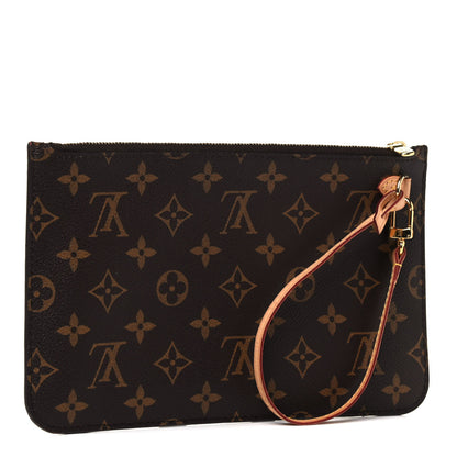 Louis Vuitton Monogram Neverfull MM GM Pochette 2 of 4