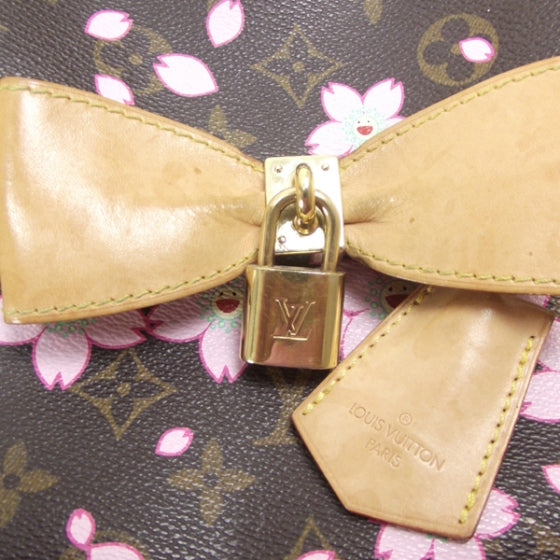 Louis Vuitton Monogram Cherry Blossom Sac Retro Bag Brown 7 of 10